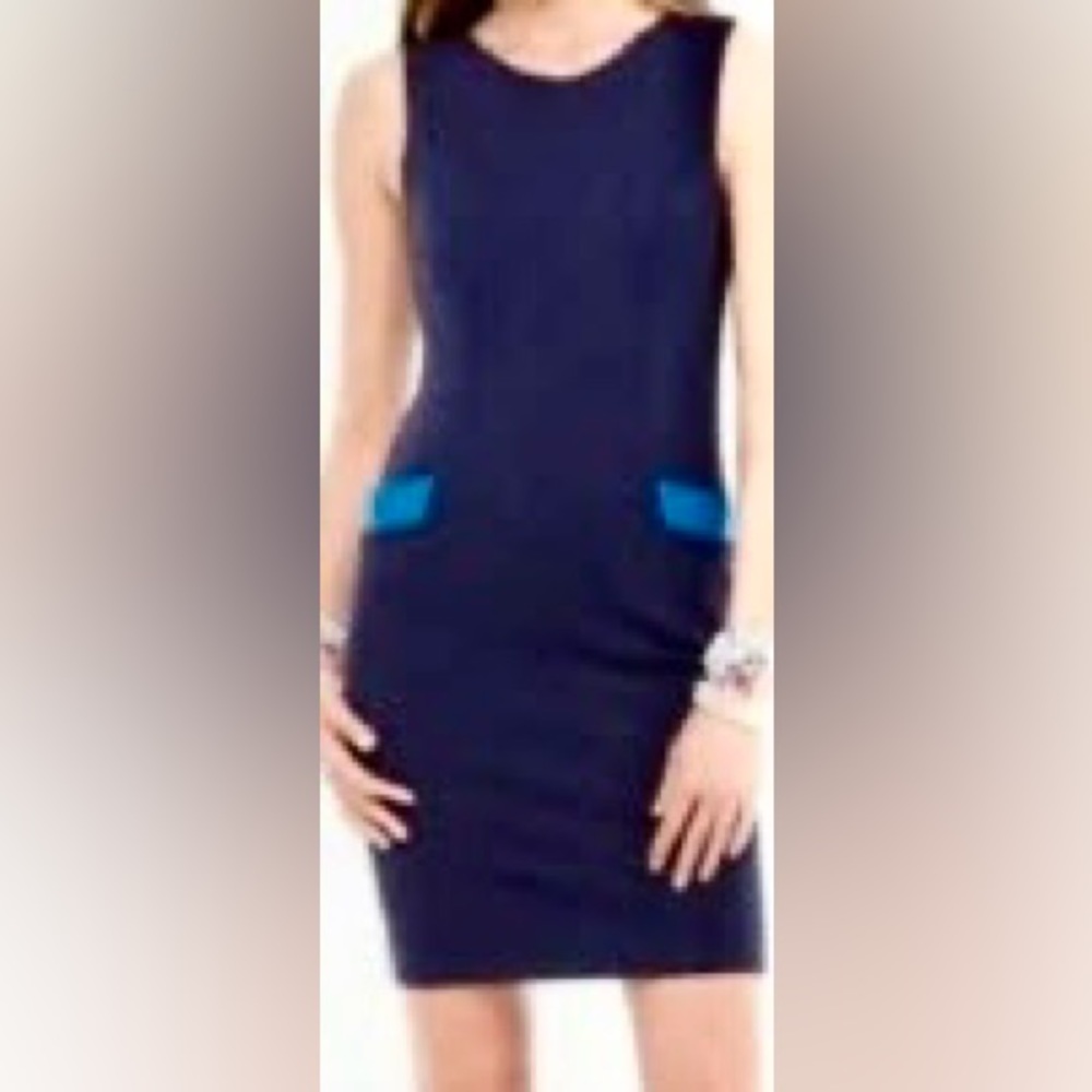 NWT! Lilly Pulitzer Allaine Shift dress w/pockets! Navy- Size-XS